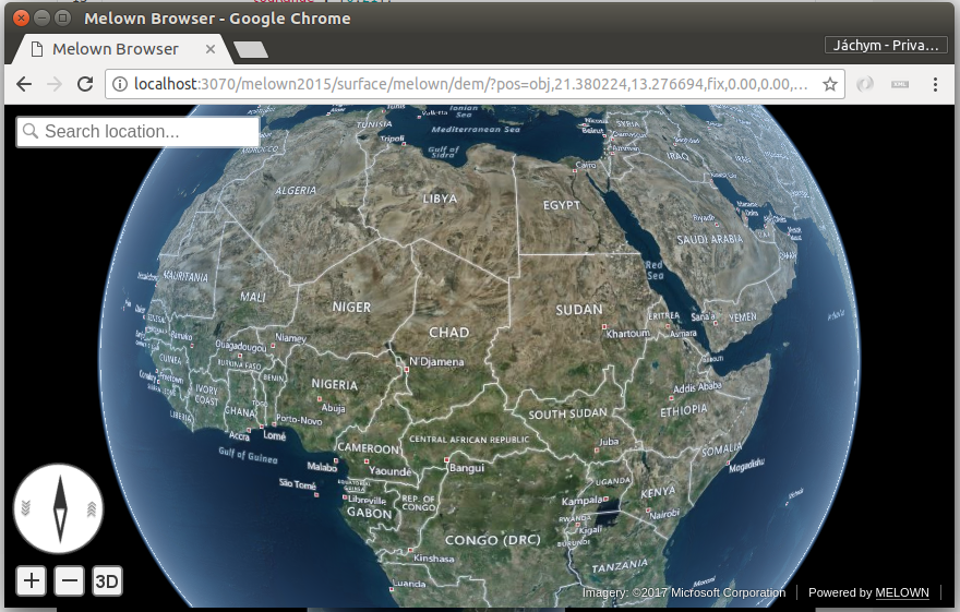 Displaying Bing Map Layers VTS Geospatial   Bing Globe 